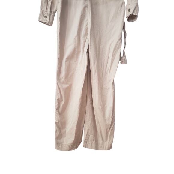 Everlane Modern Utility Jumpsuit In Sandstone Cream Size 8 - Picture 6 of 9
